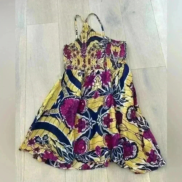 Urban Outfitters Dahlia One Shoulder Cotton Mini Dress sz medium M - Picture 4 of 11